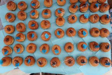 Chanukah Parties in our Dormitory